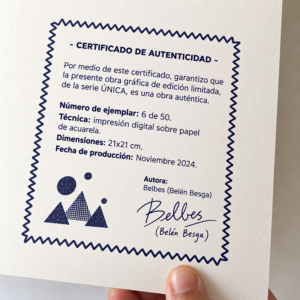 Pack 12 ilustraciones "ÚNICA"